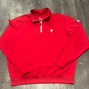 Fairway & Green CAVES QUARTER ZIP PULLOVER Ryders Cup addition. Brand new. Rare